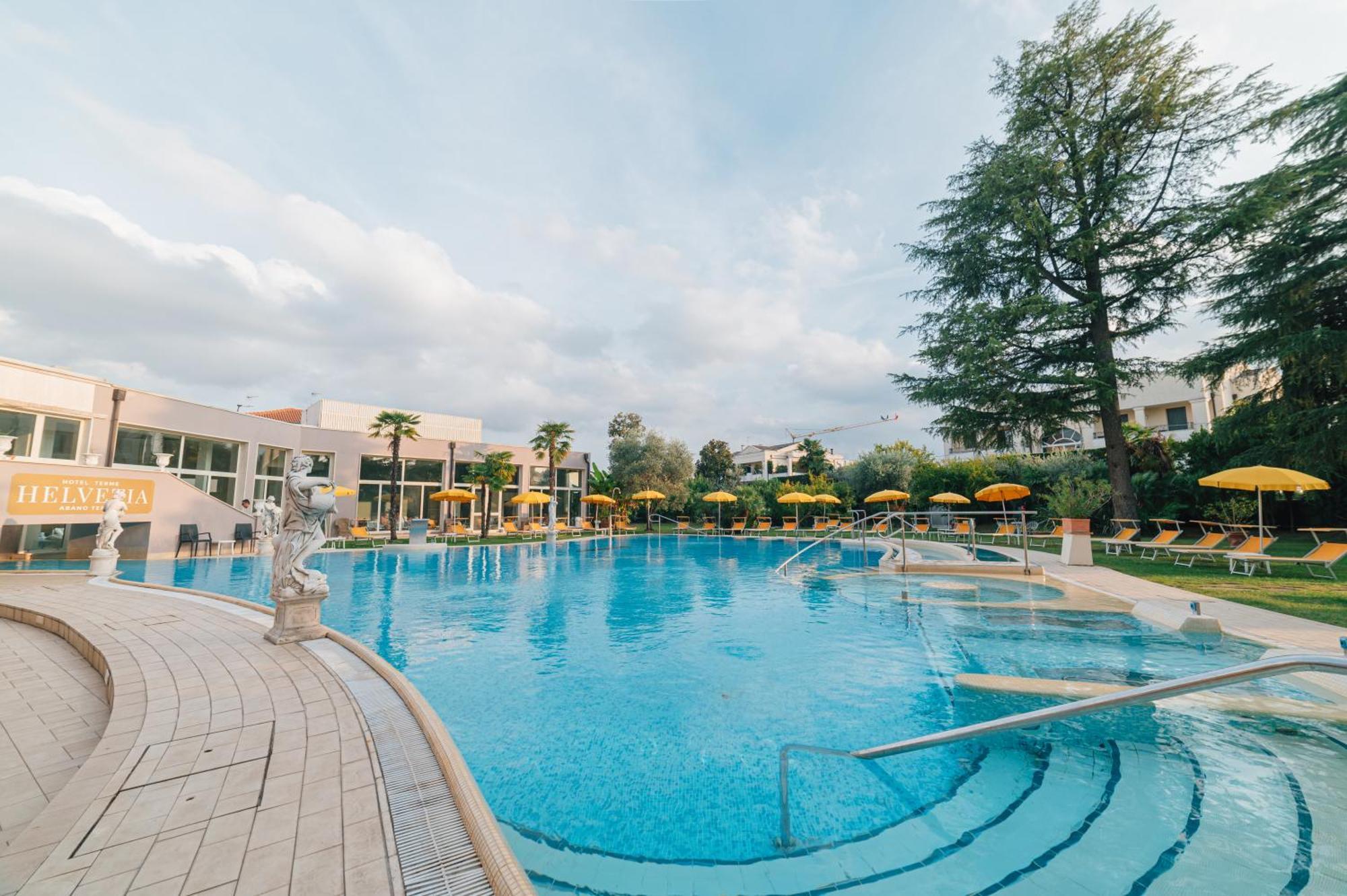 Hotel Terme Helvetia Abano Terme Esterno foto