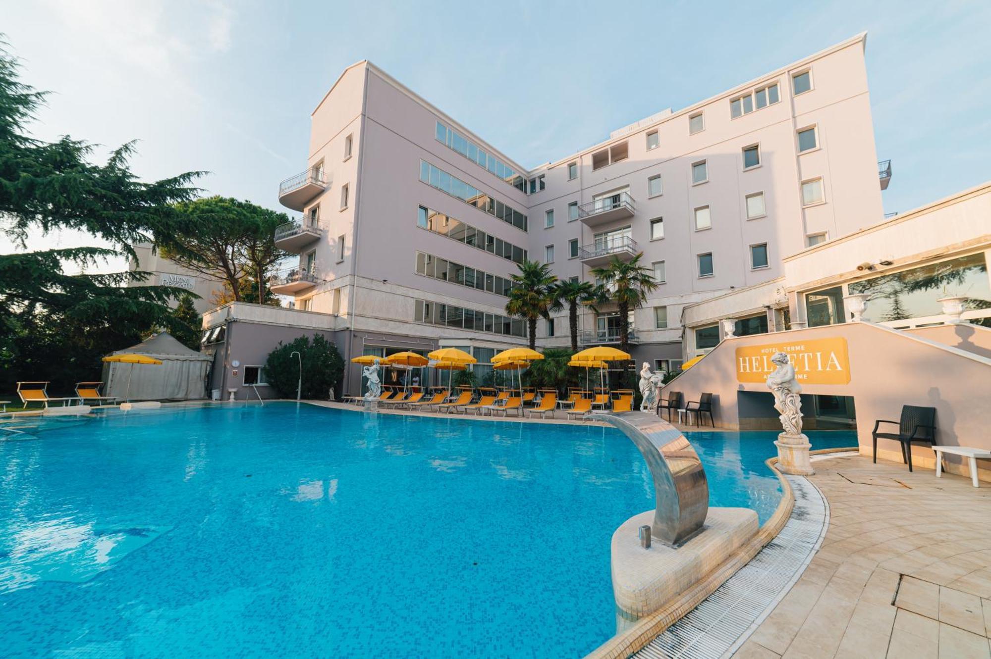Hotel Terme Helvetia Abano Terme Esterno foto