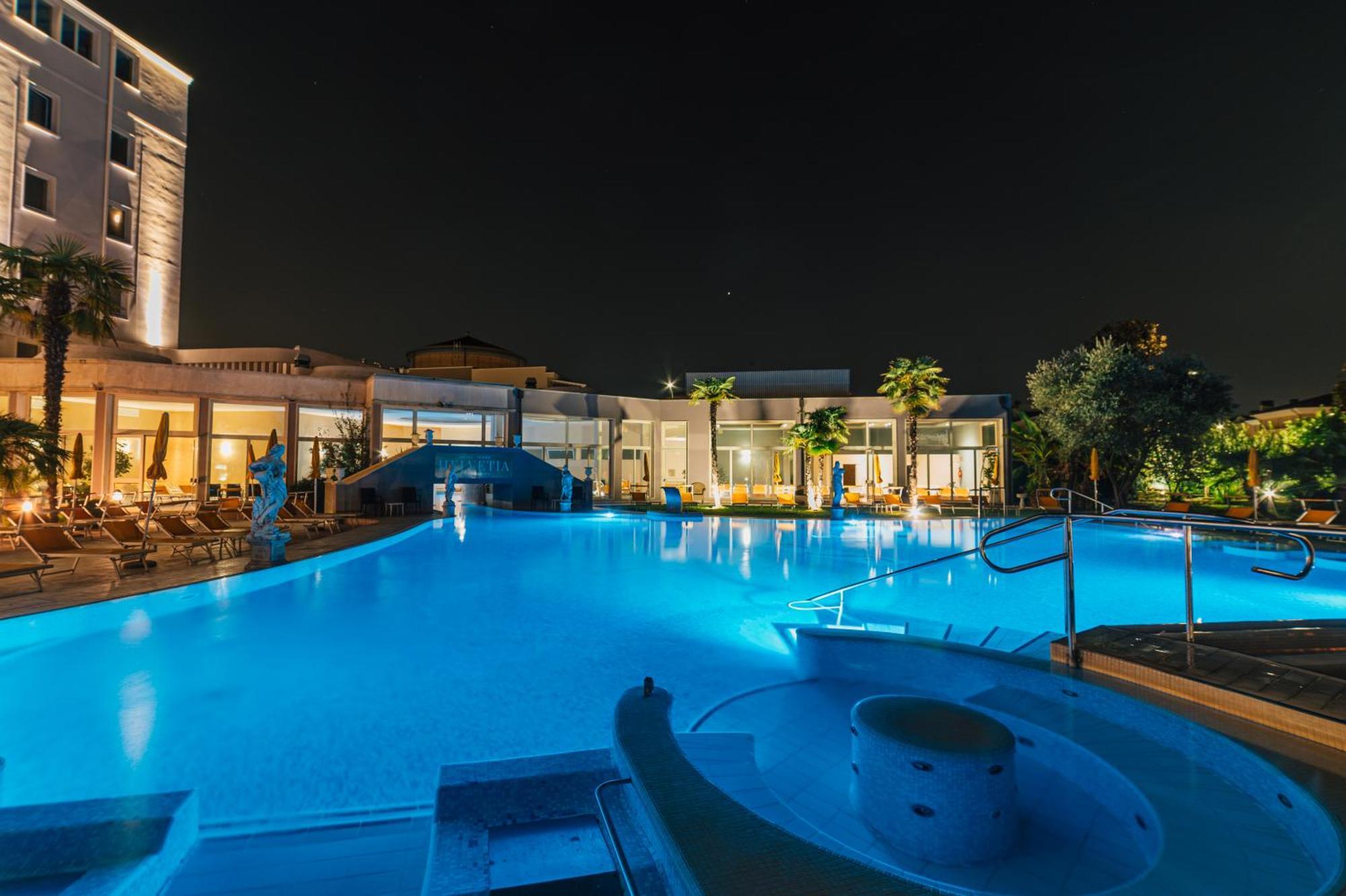 Hotel Terme Helvetia Abano Terme Esterno foto
