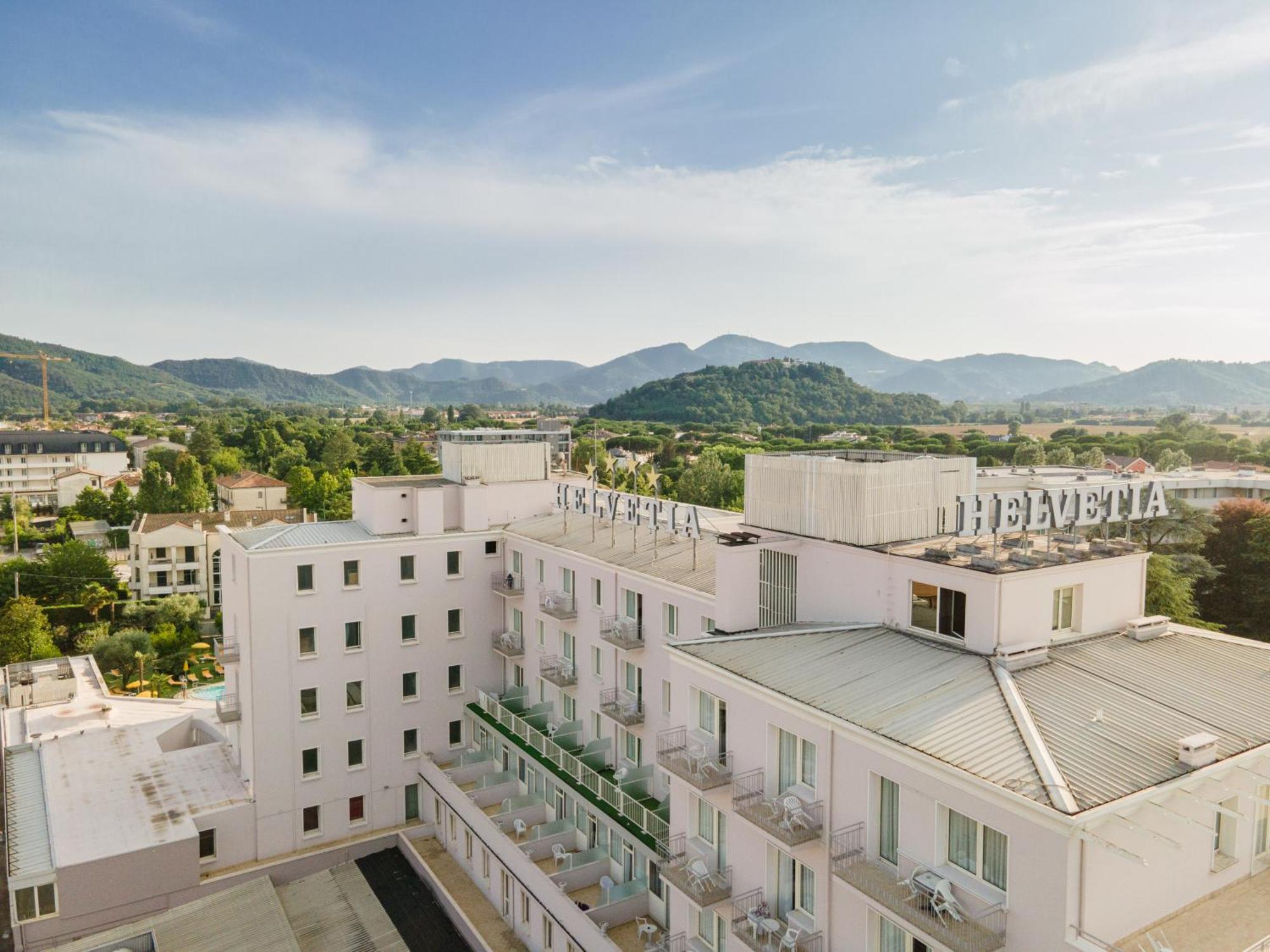 Hotel Terme Helvetia Abano Terme Esterno foto