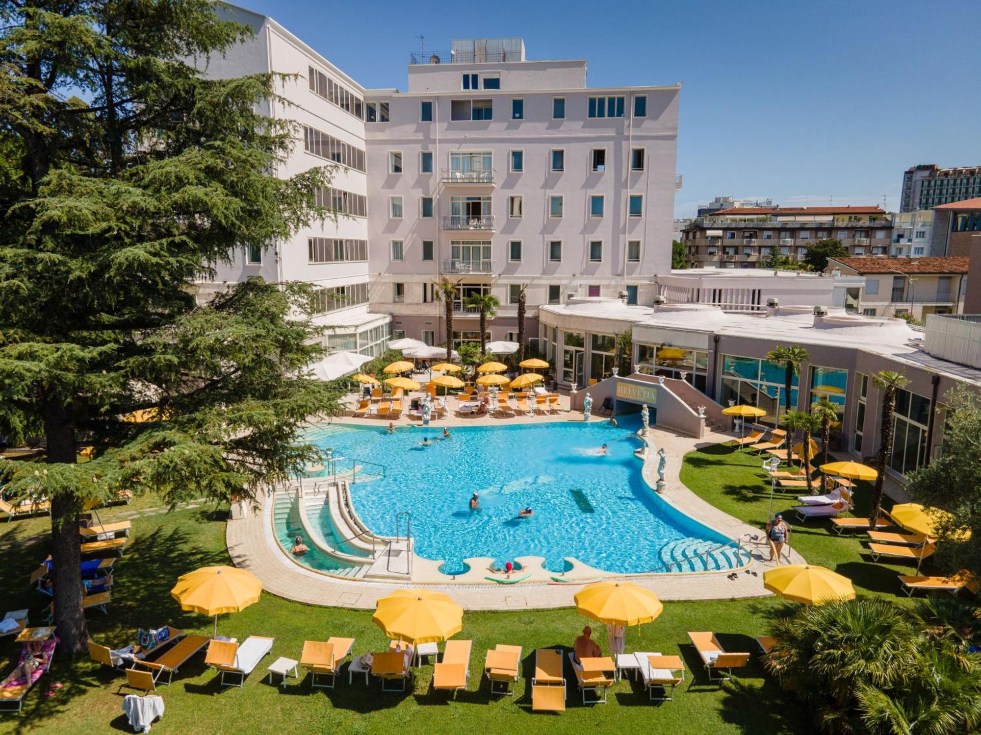 Hotel Terme Helvetia Abano Terme Esterno foto