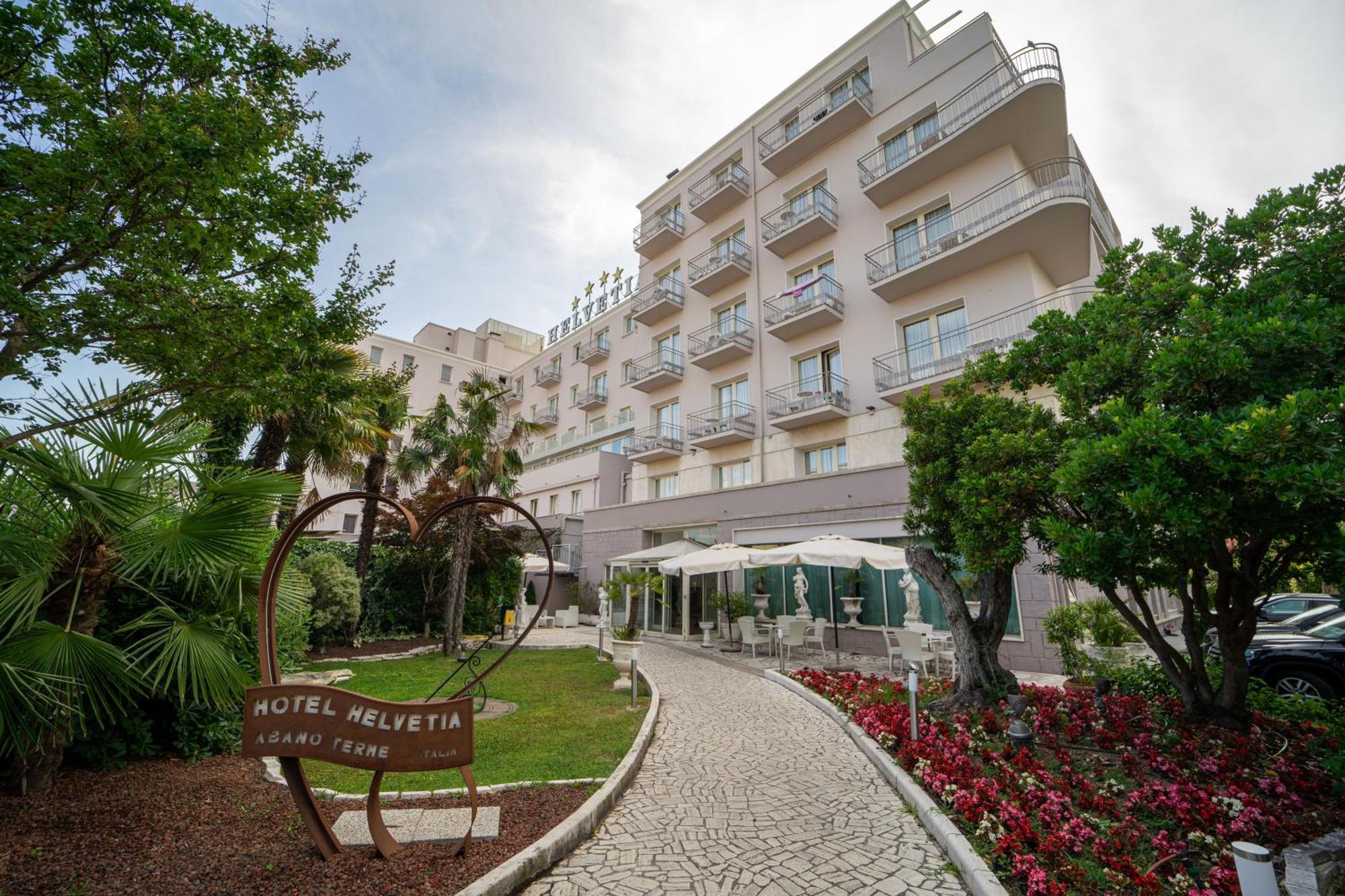 Hotel Terme Helvetia Abano Terme Esterno foto