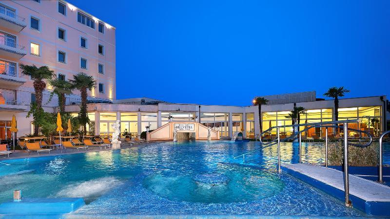 Hotel Terme Helvetia Abano Terme Esterno foto